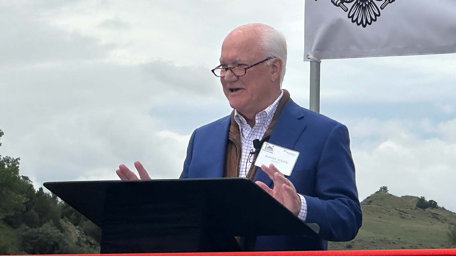 The Brook Mine's grand opening attracted national media attention. Then the coverage that followed the grand opening triggered a response from curious Wall Street analysts and skeptical geologists. Above is Ramaco CEO Randall Atkins at the groundbreaking.