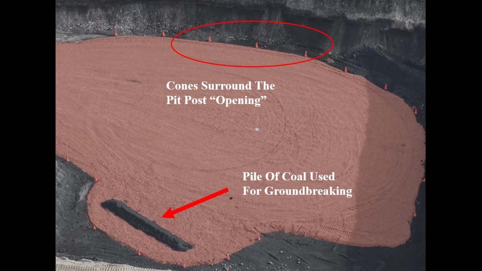 The New York investment watchdog group Wolfpack Research hired a drone operator to fly over and photograph the Brook Mine after the grand opening in July.