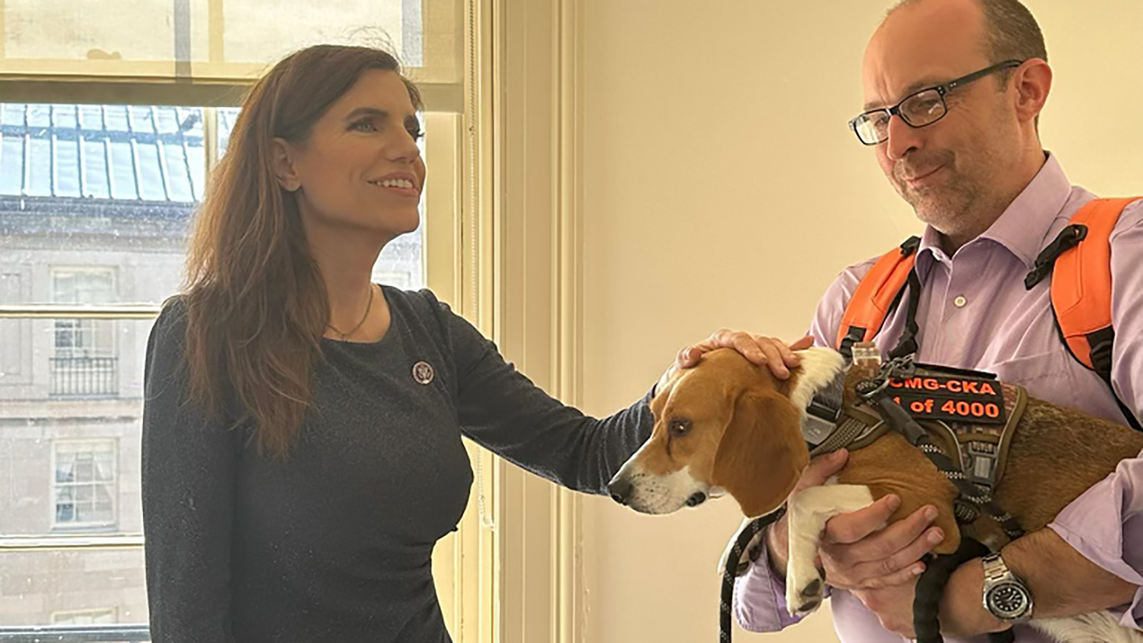 Wyoming Rescue Dog From The Kindness Ranch Unites Politicians On ...