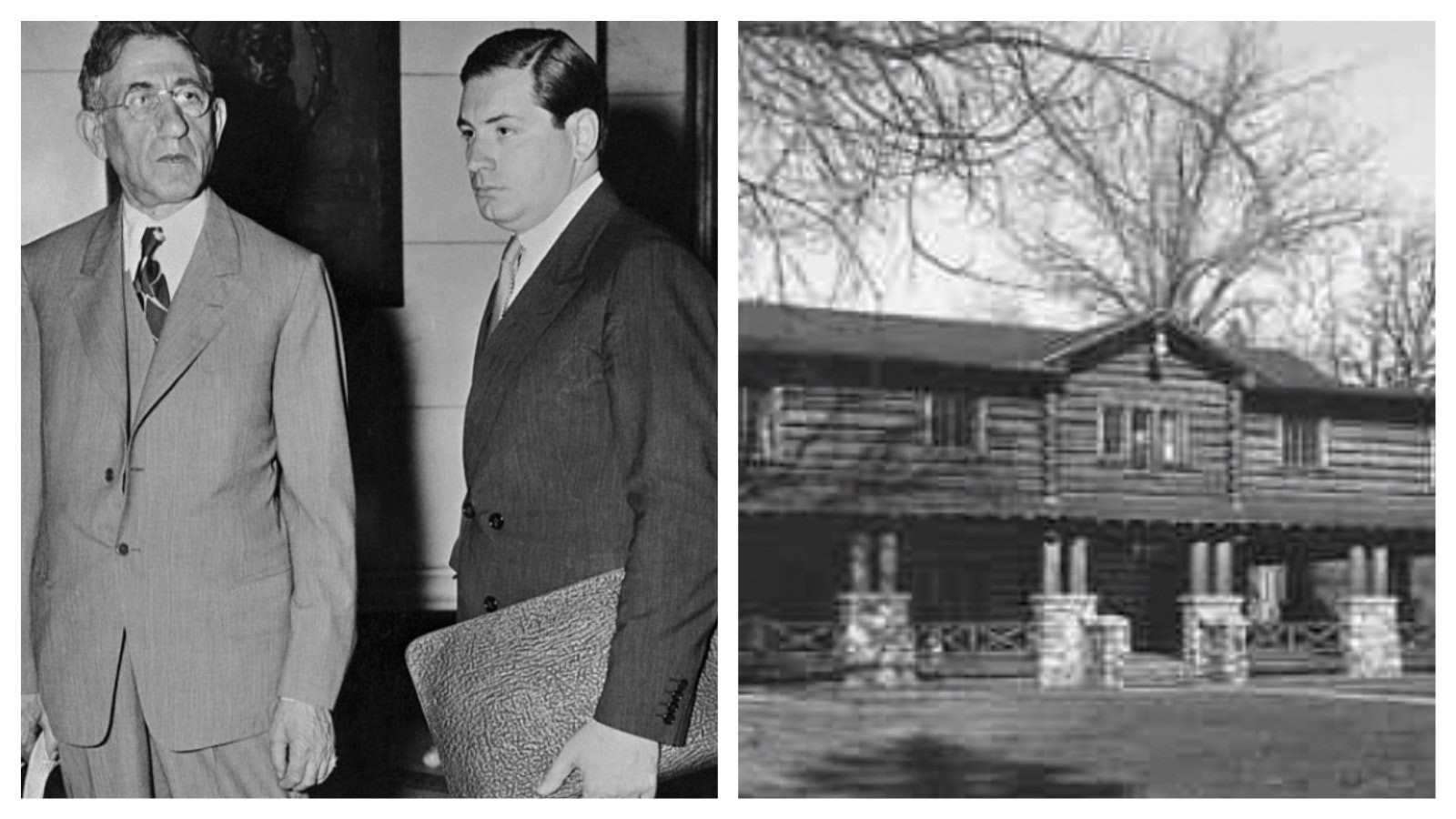 Moses, left, and Walter Annenberg founded Ranch A, once a playground for the rich and powerful. In July 1940, Moses Annenberg plead guilty to tax evasion and was no longer able to visit his summer vacation home at Ranch A.