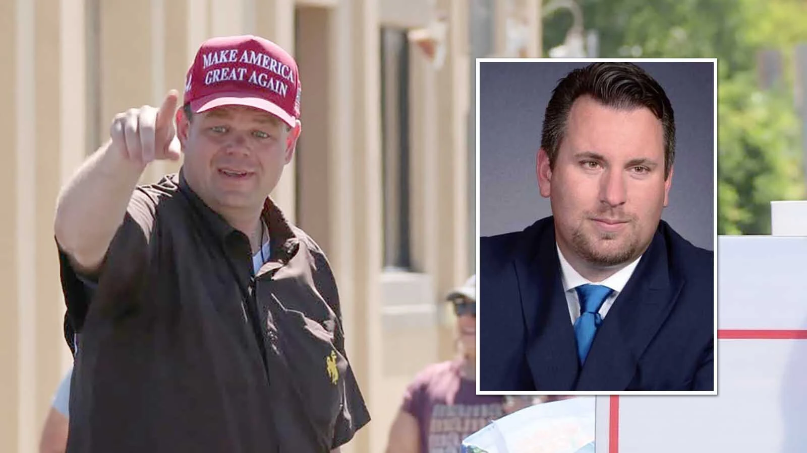 U.S. House candidate Reid Rasner's attorney filed a police report Wednesday on a Chuck Gray supporter and former sheriff's deputy for allegedly threatening Rasner. The former deputy denies making a threat. Torrington police are investigating.