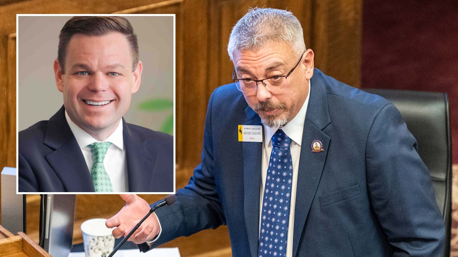 A Casper man who ran for U.S. Senate in 2024 and made headlines with an aspiration to buy TikTok can keep suing a former state legislator, a judge has ruled. Reid Rasner claims Anthony Bouchard defamed him as part of "a coordinated smear campaign."