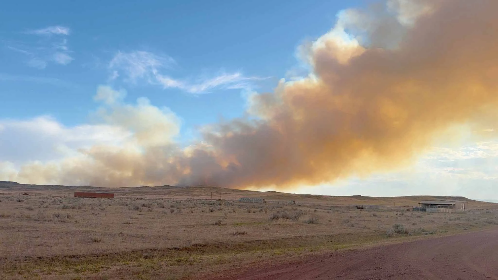 The Raven Creek Fire burned nearly 3,900 acres in northeast Wyoming over the weekend.