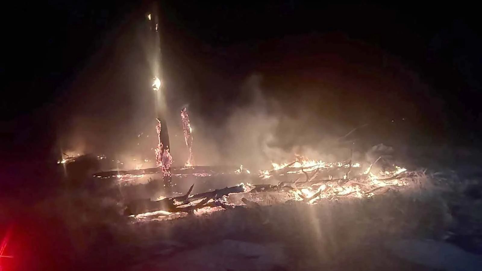 The Raven Creek Fire burned nearly 3,900 acres in northeast Wyoming over the weekend.