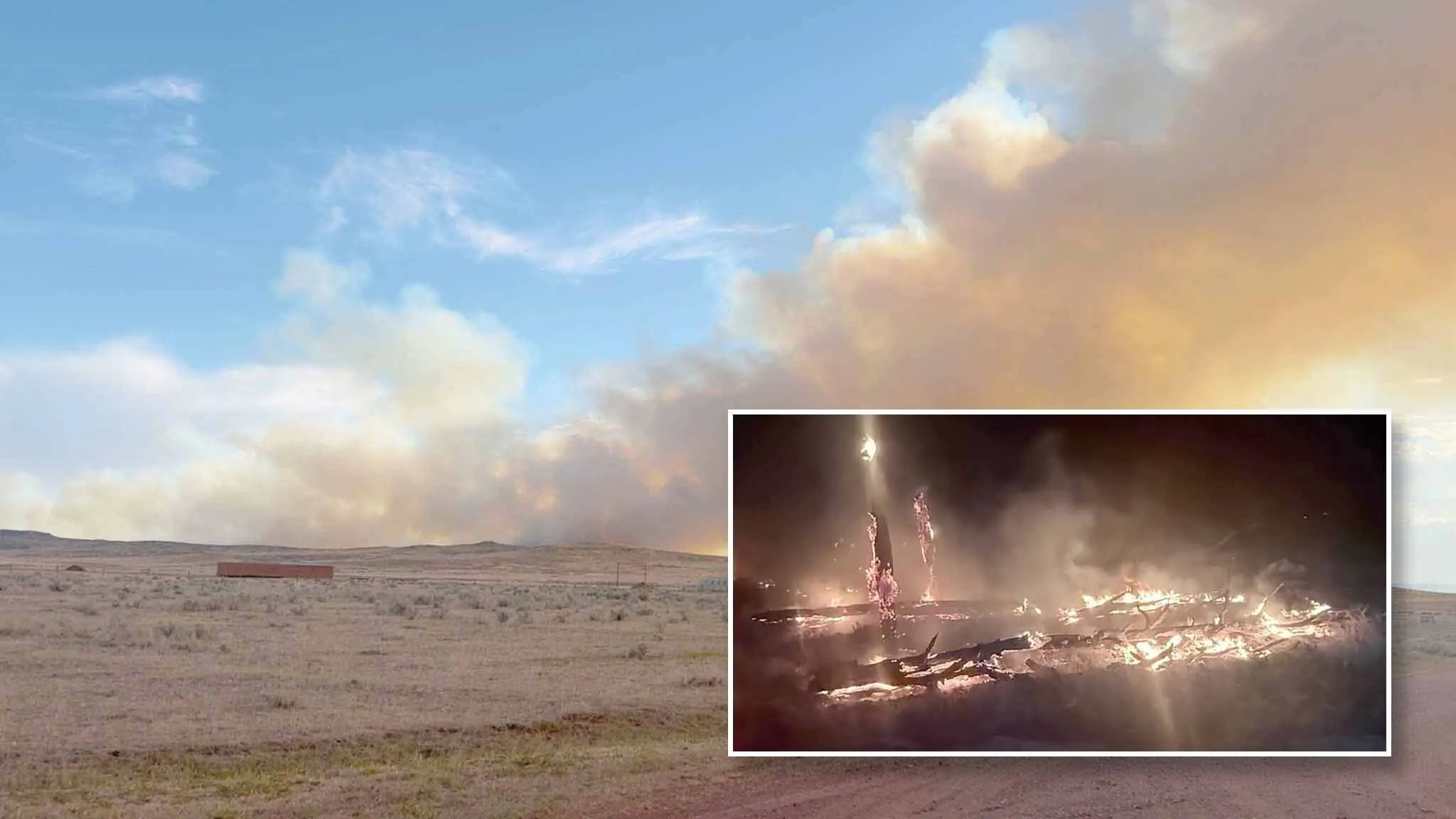 The Raven Creek Fire burned nearly 3,900 acres in northeast Wyoming over the weekend.