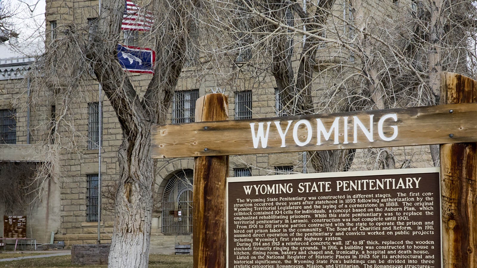 The historic Wyoming State Penitentiary is one of the most popular attractions for visitors to Rawlins, Wyoming.