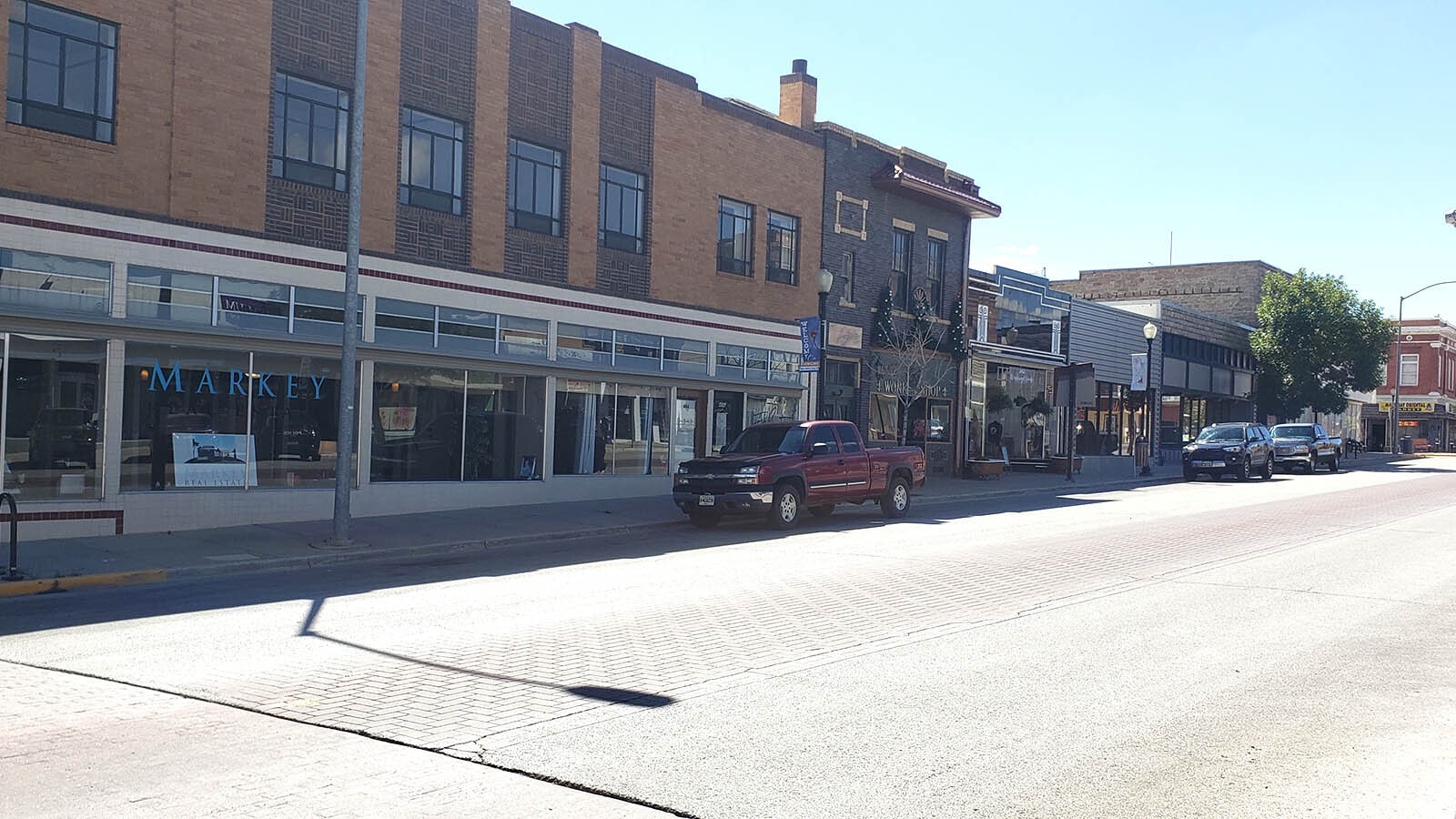 Rawlins didnt appear to have too many vacancies in its downtown streets. A mix of stores are open, ranging from coffee shops and home decor to real estate agents.