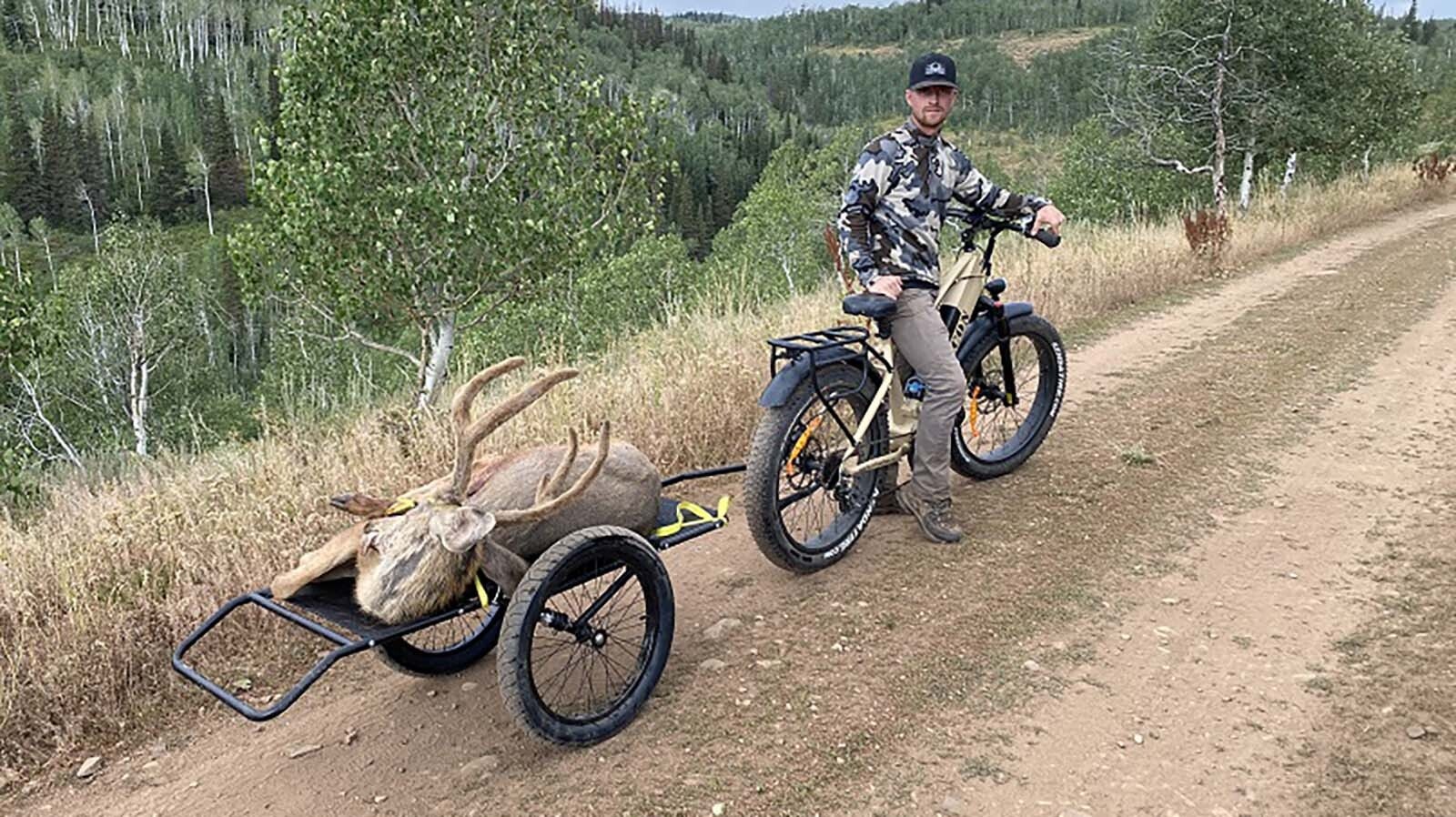 As e-bikes gain popularity with Wyoming hunters for their quiet access and convenience, concerns grow over trail regulations and the impact on previously secluded hunting grounds.