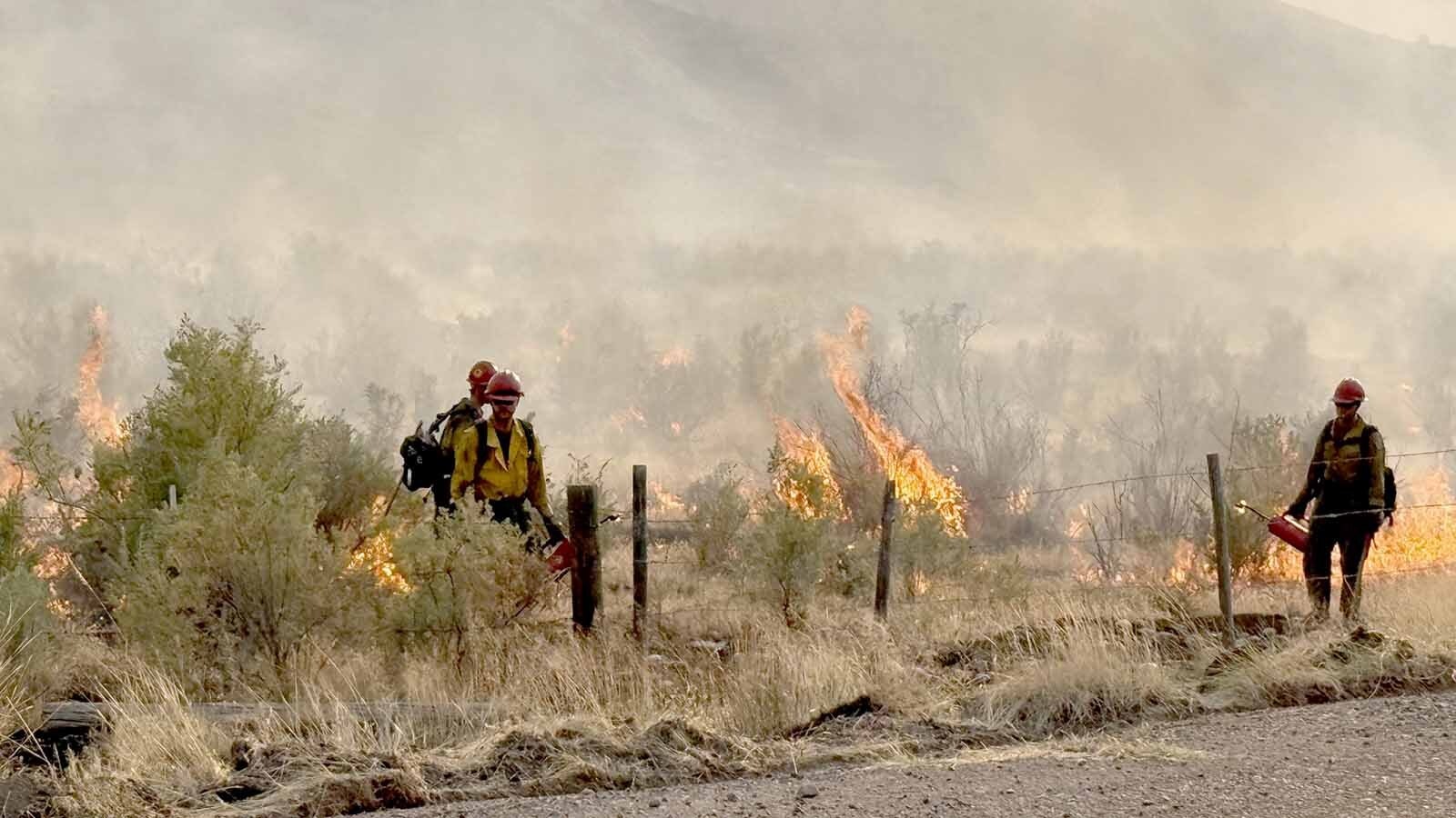 Hundreds piled into the gym at Hot Springs County High School on Monday for their first meeting with officials fighting the 110,000-acre Red Canyon Fire. It was emotional, as locals related how their ranches and livelihoods have been devastated.