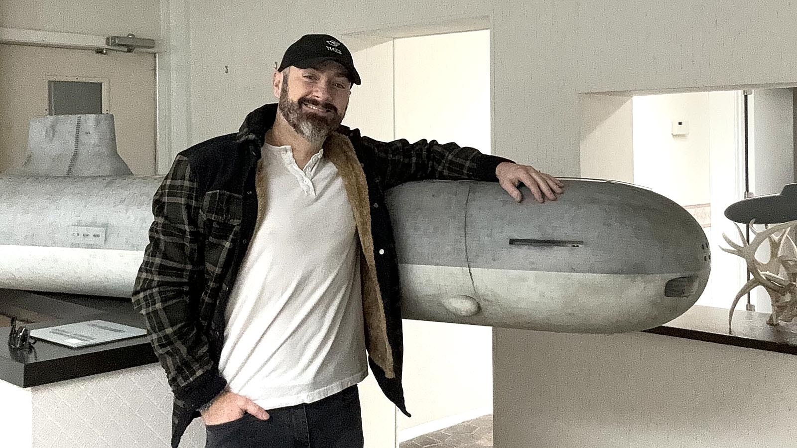 Daniel Cantone is a super fan of the blockbuster movie "The Hunt for Red October." He now owns the Red October, the title Soviet attack submarine featured in the movie — at least an 11-foot model used to make the film.