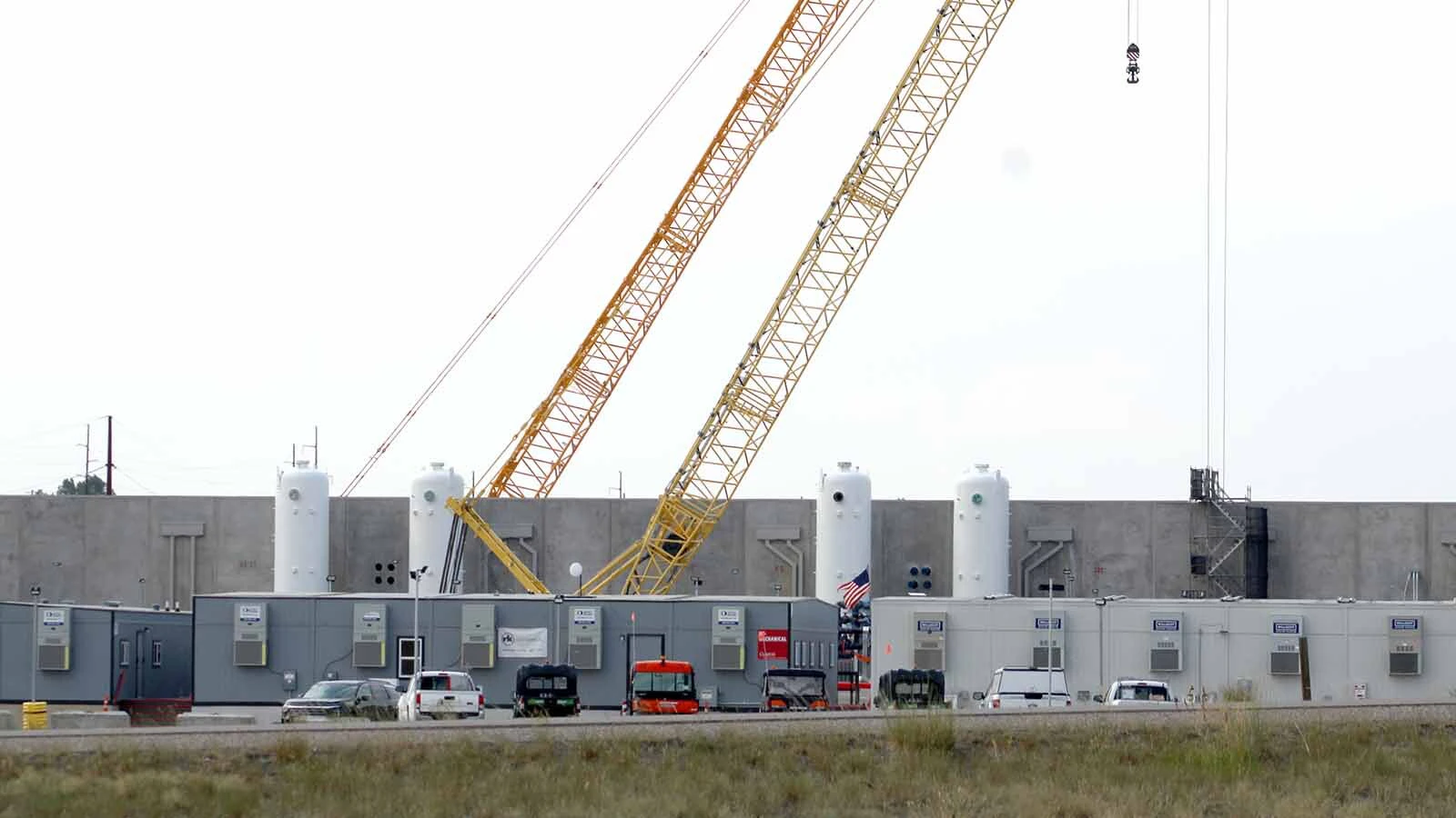 The Related Digital data center under construction in east Cheyenne on Monday, July 6, 2026.