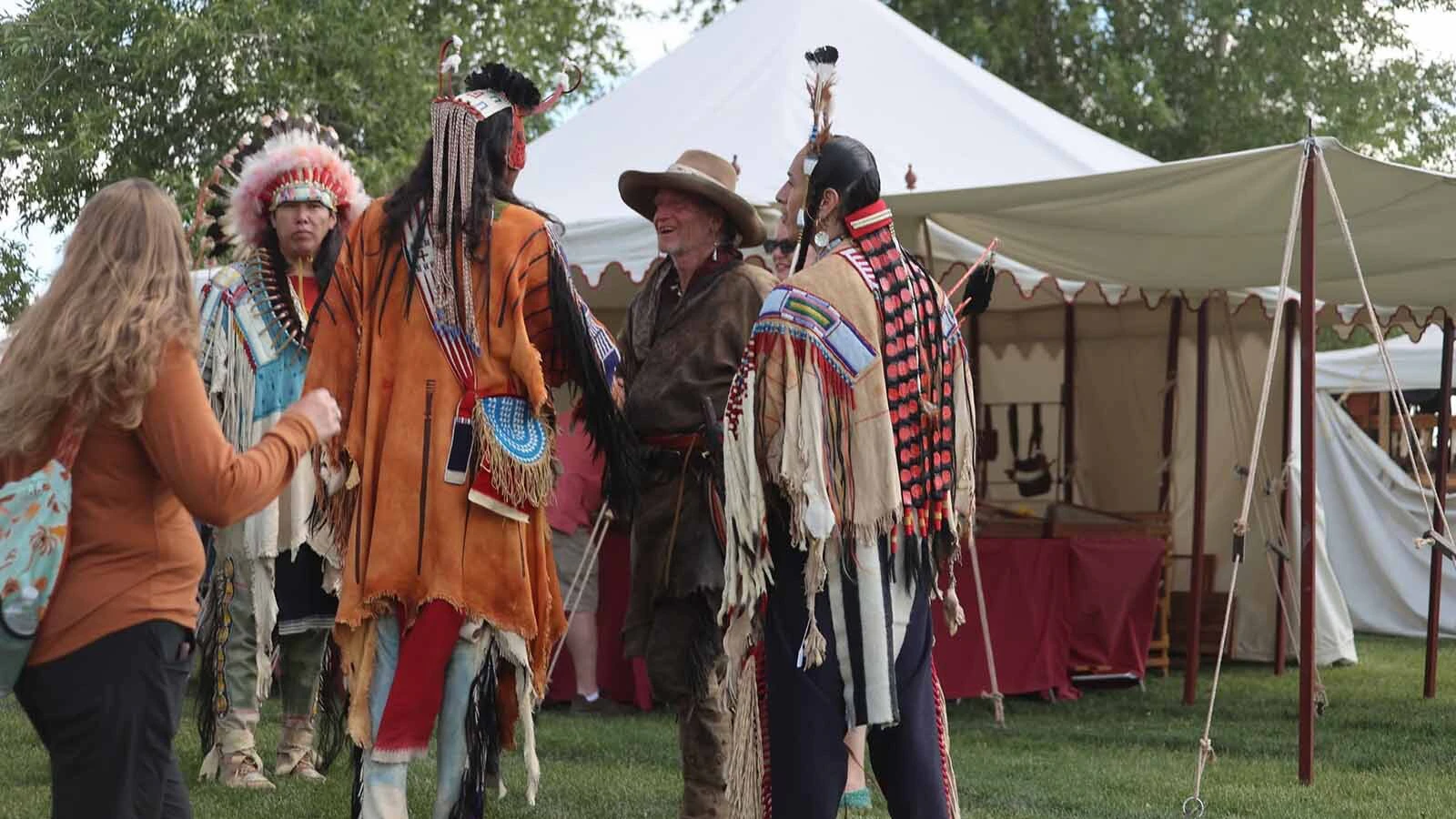 The Green River Rendezvous is a multi-day celebration of the historic mountain men rendezvous who explored the early Rocky Mountain West.