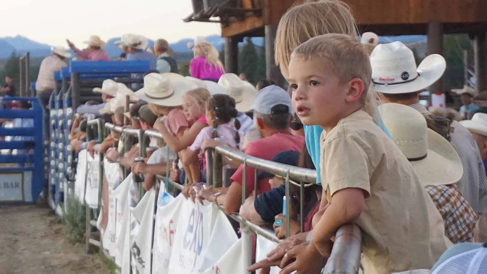 Youngsters learn to appreciate Western culture at a young age in Pinedale, Wyoming.