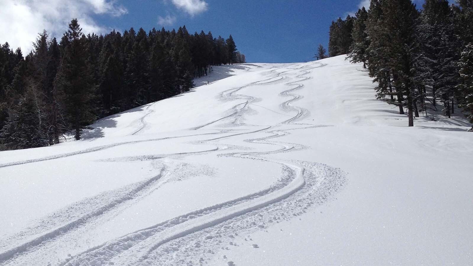 Pine Creek Ski Area markets itself as “skiing the way it used to be” and offers no public Wi-Fi.