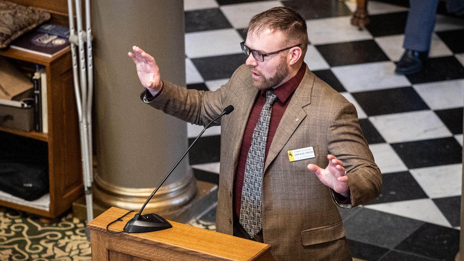 State Rep. Jeremy Haroldson, R-Wheatland.