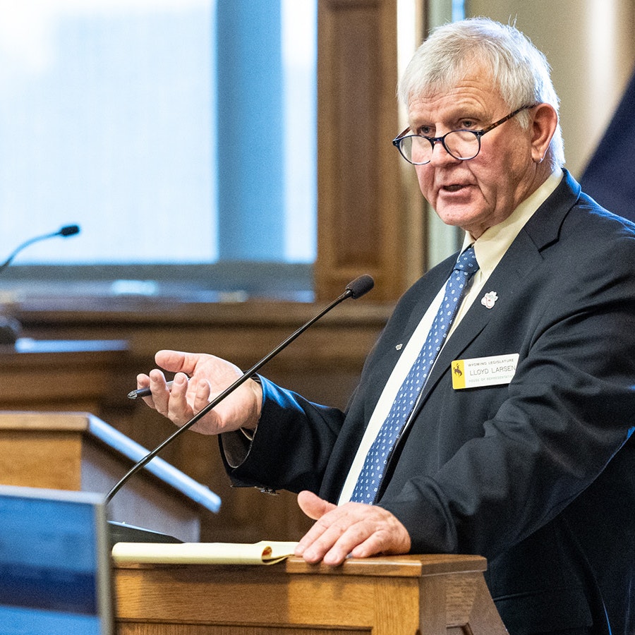 State Rep. Lloyd Larson, R-Lander, is part of a new state task force charged with finding ways to better serve the state's vulnerable adults.