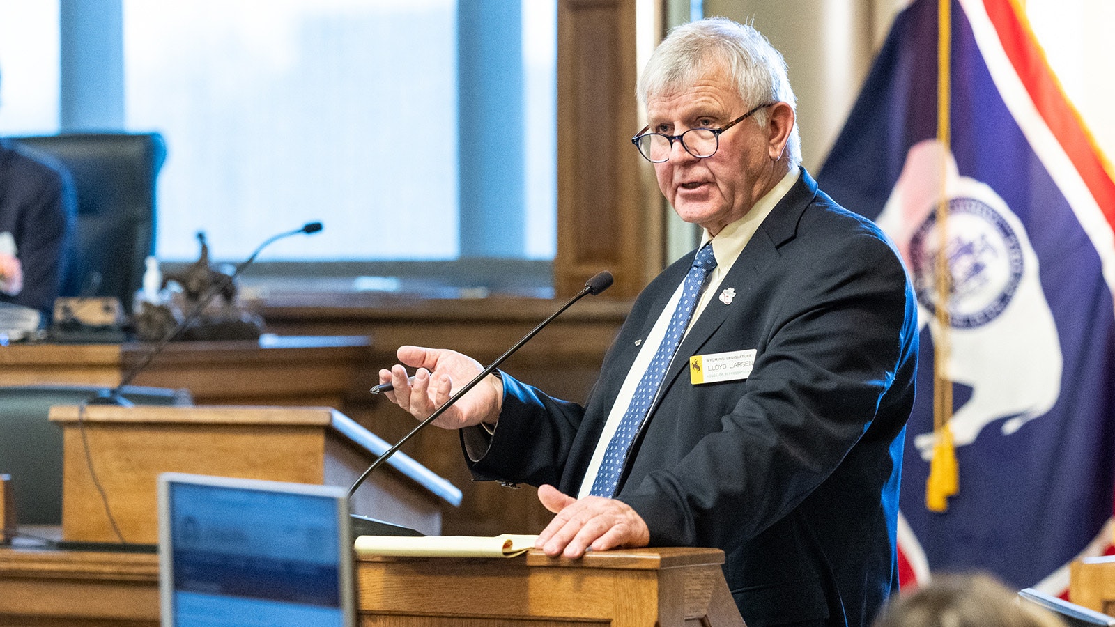 State Rep. Lloyd Larson, R-Lander, is part of a new state task force charged with finding ways to better serve the state's vulnerable adults.