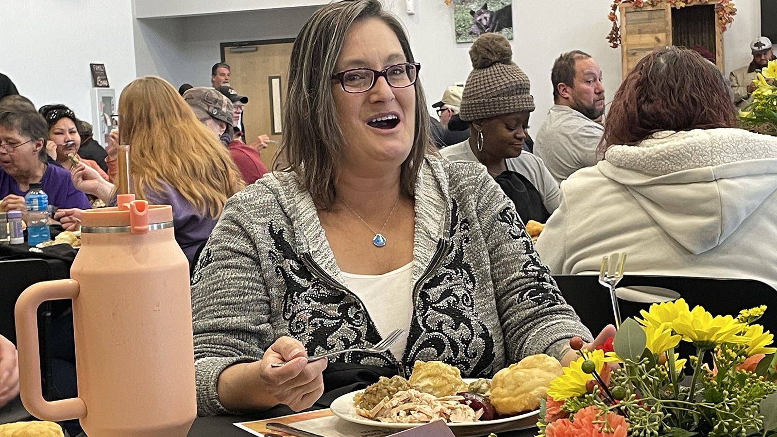 Crystal Neal says Thanksgiving this year in Casper at the Wyoming Rescue Mission is an joyous and emotional time. After one setback after another, she said she's finally on an upward trajectory.