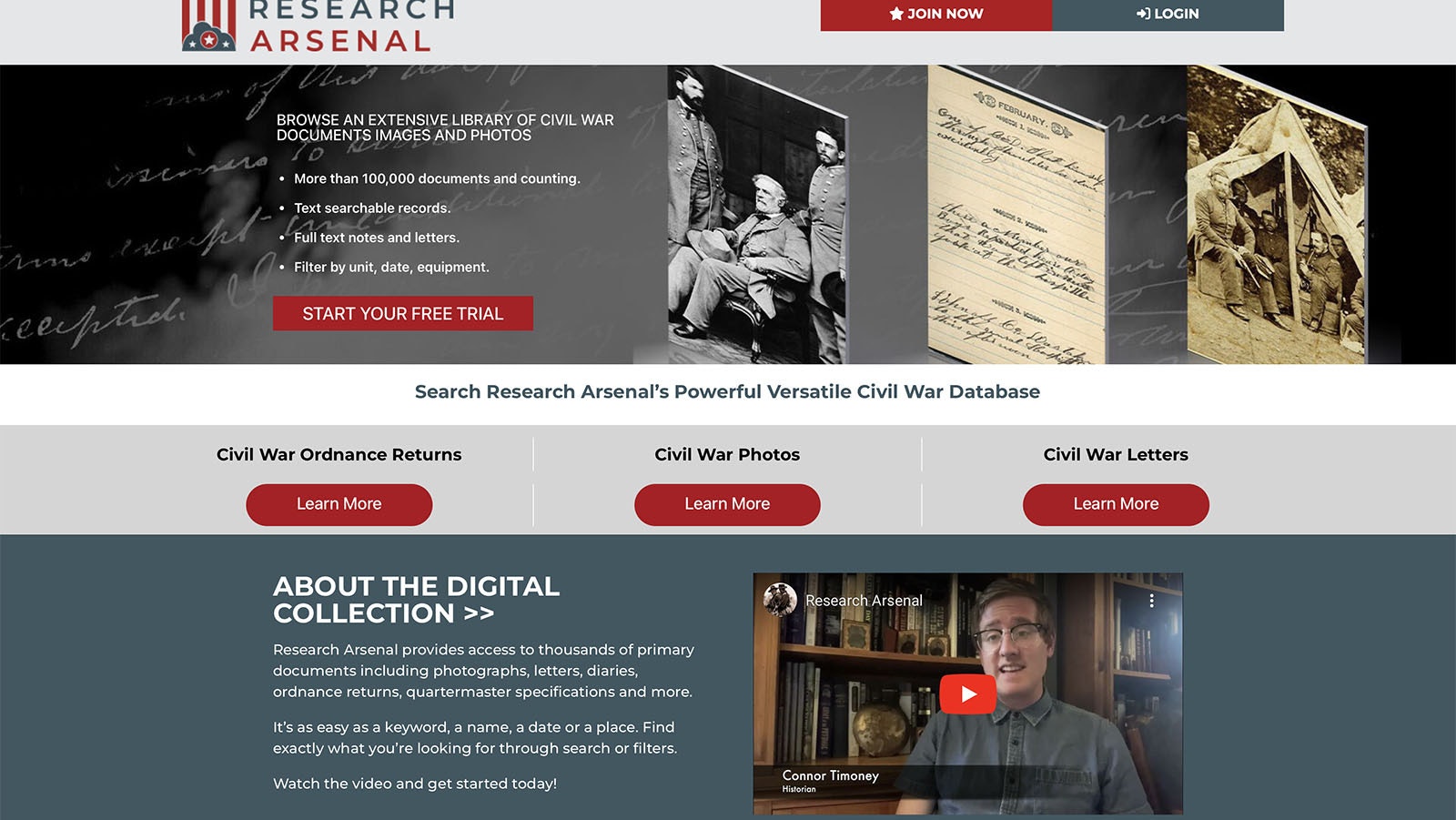 A new Casper-based website launched in June provides Civil War historians and family researchers access to thousands of Civil War documents and photos.