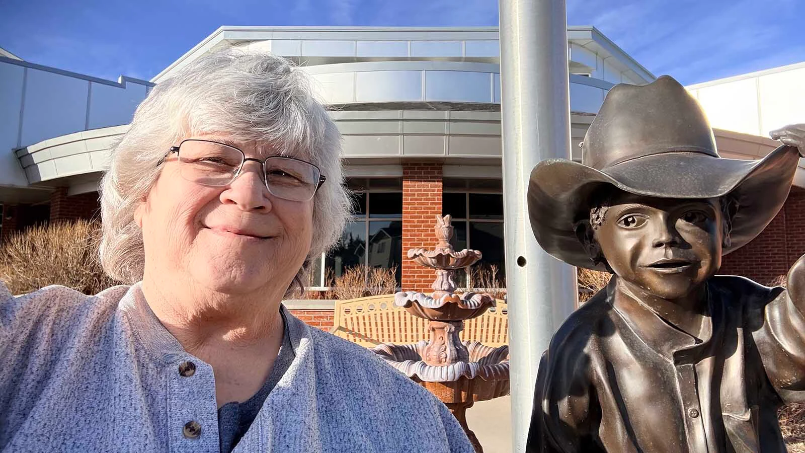 Sue Griffis moved to Wyoming from Sacramento after retiring early. She doesn't regret the decision and says Wyoming is great. She's part of a silver tsunami that's made Wyoming a hot retirement destination.