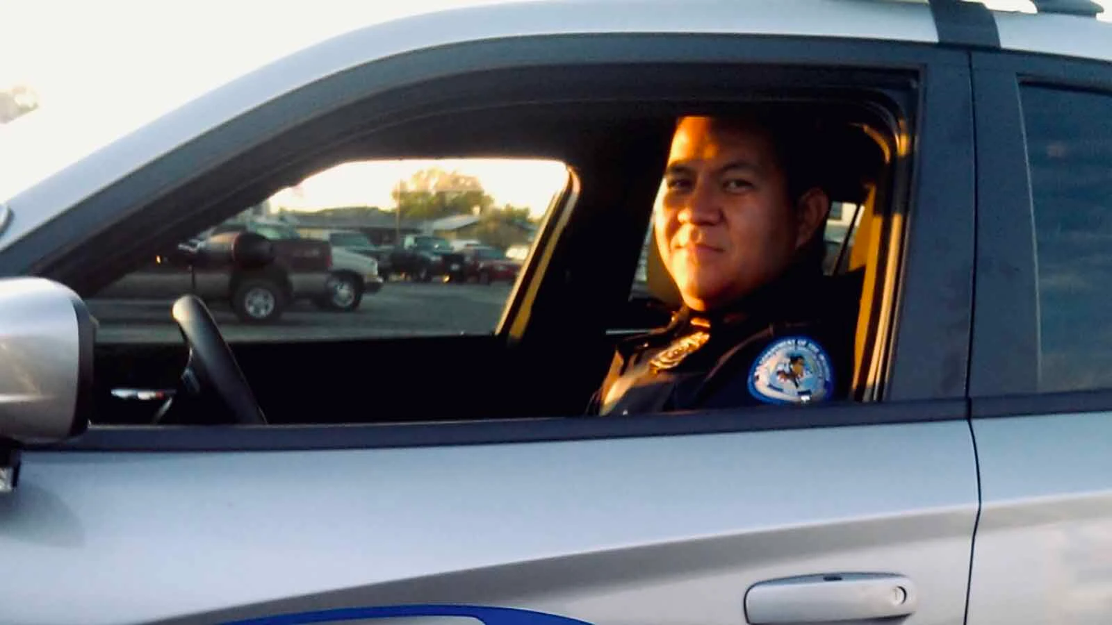 Leslie Shakespeare was once transporting a prisoner to detention when several people saw a ride-along sitting in his passenger seat. The only problem was that there was no one there.