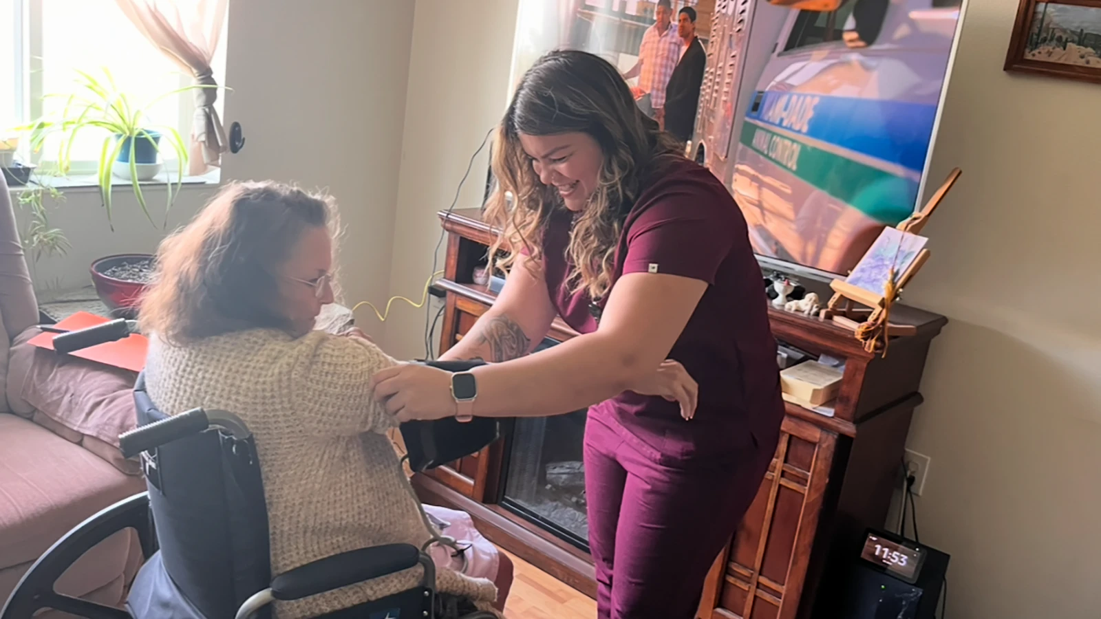 Milanii Sojos dropped out of high school, became a mother at 17, endured abuse and spent years caught in a cycle of fighting and drinking. “Why can’t I be the one to change it?” she says about becoming a CNA and now healing people instead of hurting them.