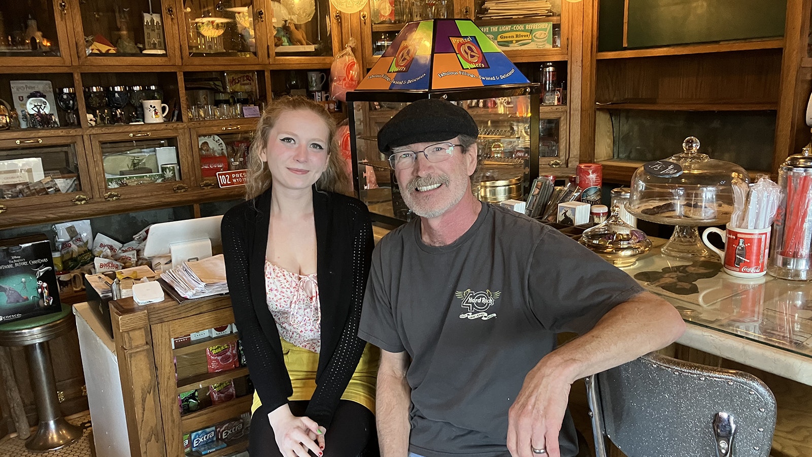 Soda fountain manager Lucy Jane Crimm and owner Rob Piotter try to keep the nostalgic taste and feel of a soda found alive in downtown Casper.
