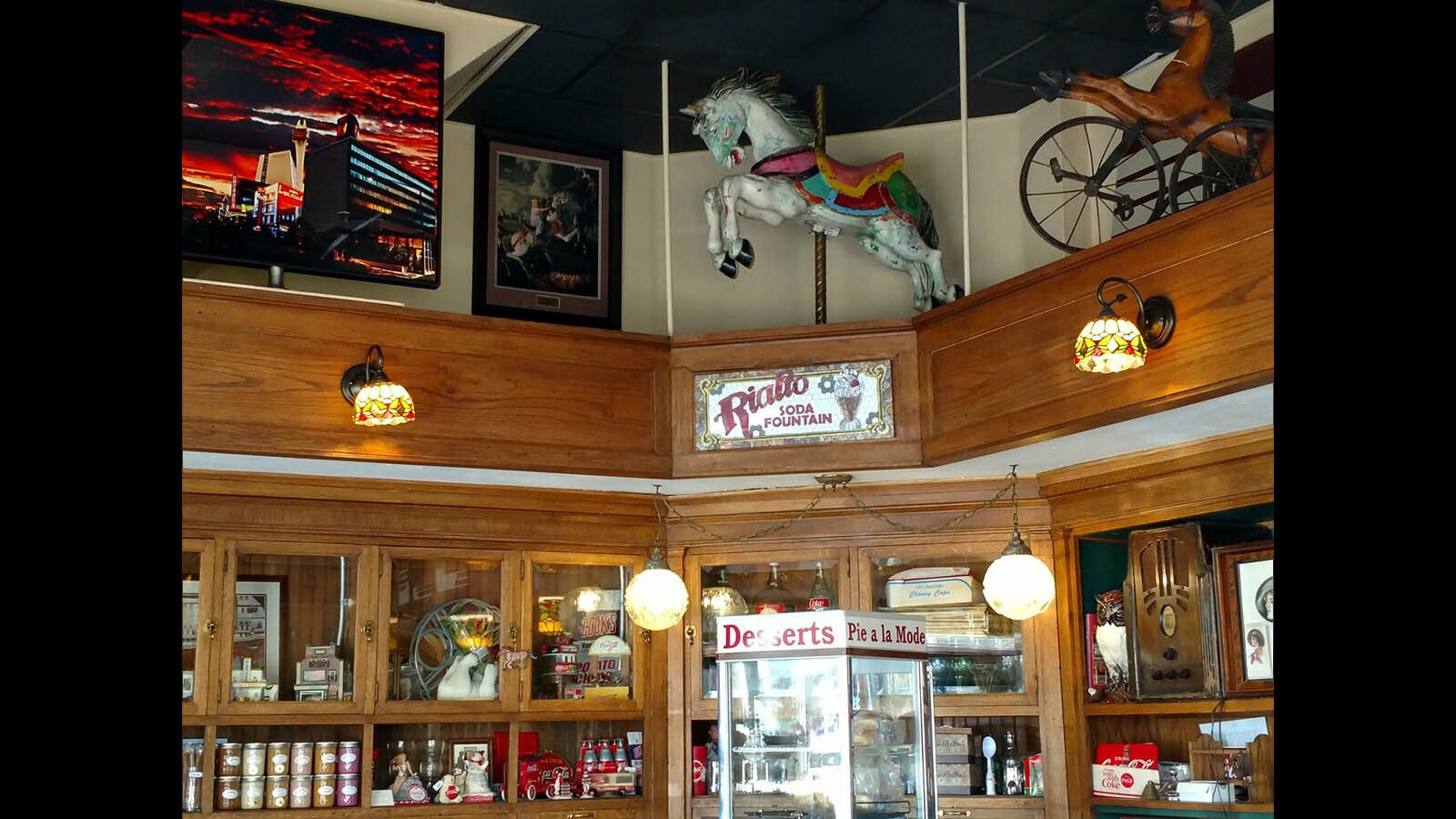Inside the Rialto Soda Fountain in Casper is a time warp, with items spanning 10 decades.