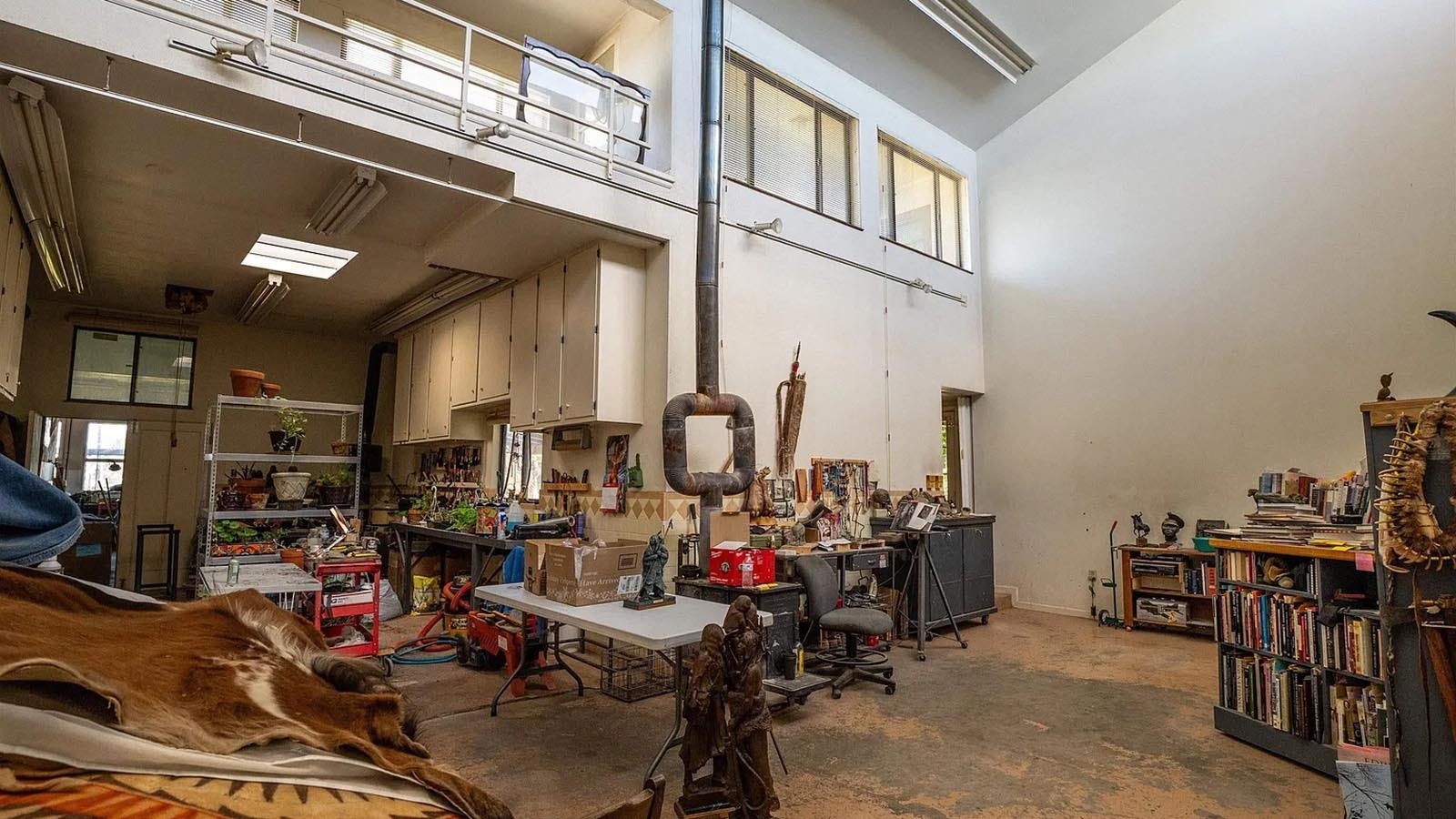 The Fort Washakie home and studio of the late artist Richard Greeves is for sale, listing for $615,000. It's packed with the sculptor's art, but that's not included.