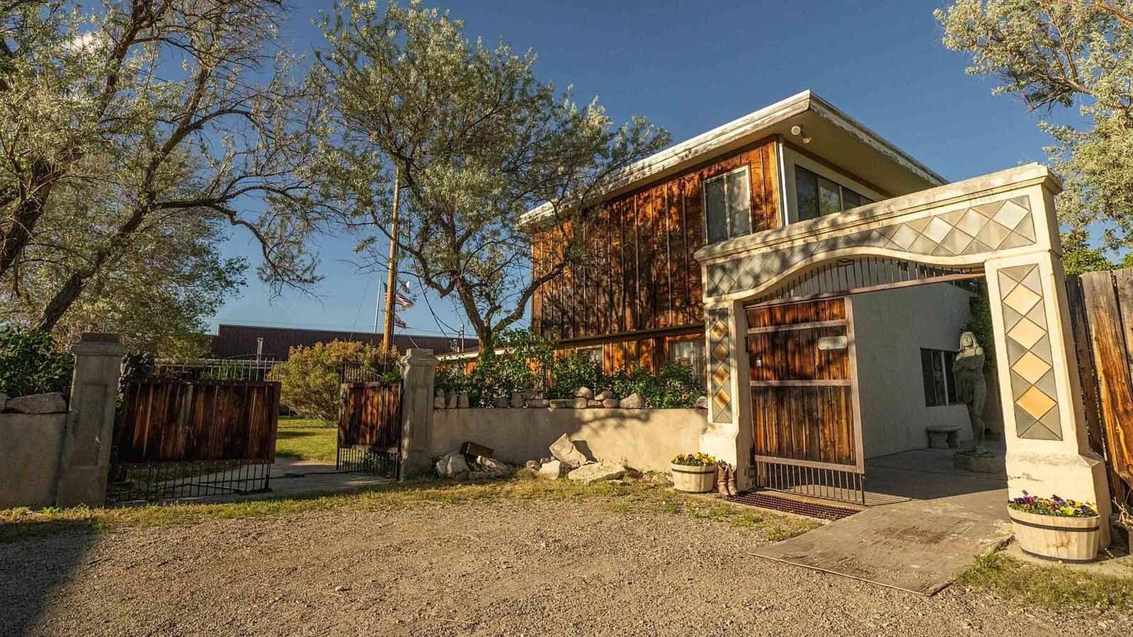 The Fort Washakie home and studio of the late artist Richard Greeves is for sale, listing for $615,000. It's packed with the sculptor's art, but that's not included.