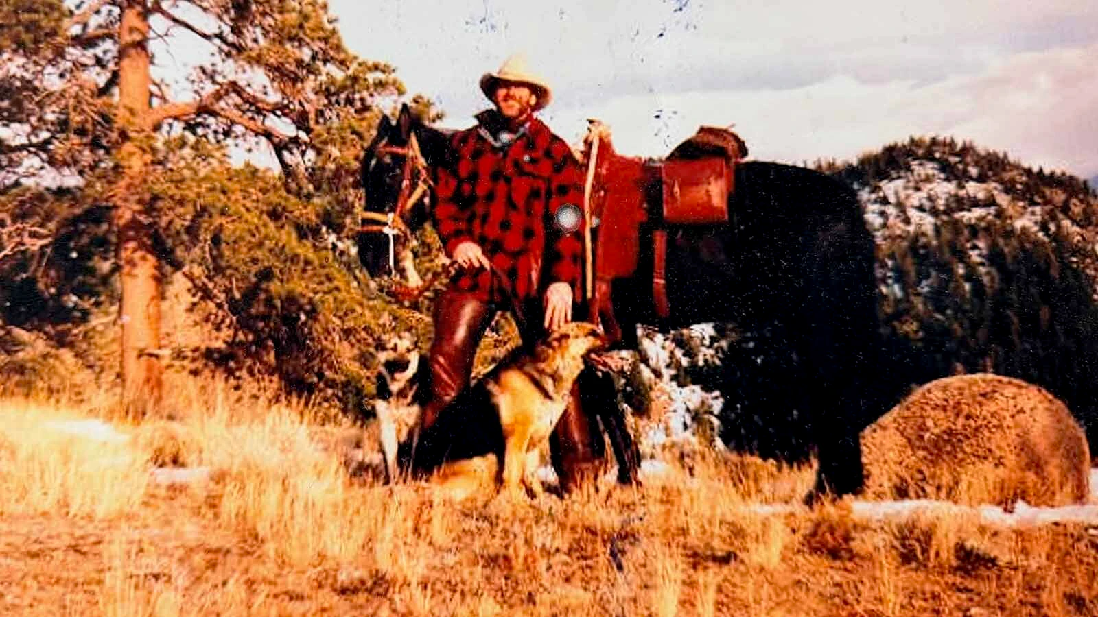 Since retiring from football, Rick Ackerman has lived the life of a mountain man, living in a small Wyoming cabin off the grid.