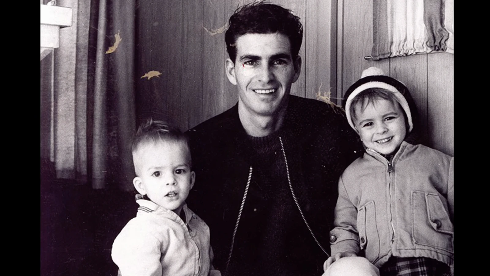 A young Rick Knigge, right, poses for a photo with his father and brother, Nick. 