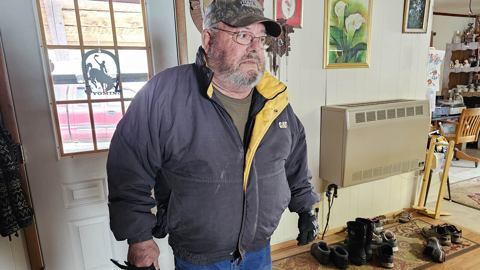 Richard Pearson, who identifies himself as the oldest lifelong resident of the Hoback Basin valley.