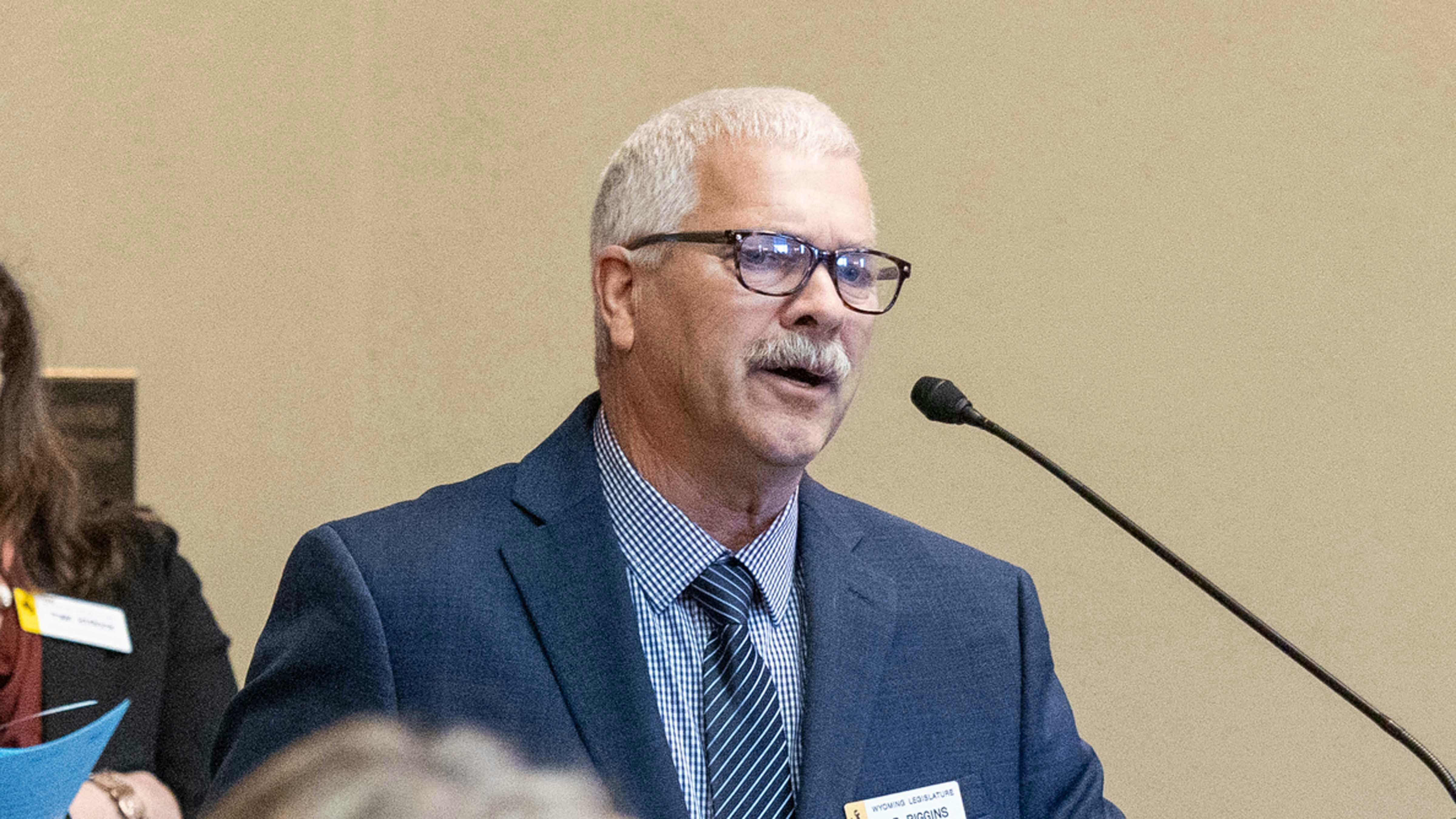 J.R. Riggins represents House District 59 in Casper.