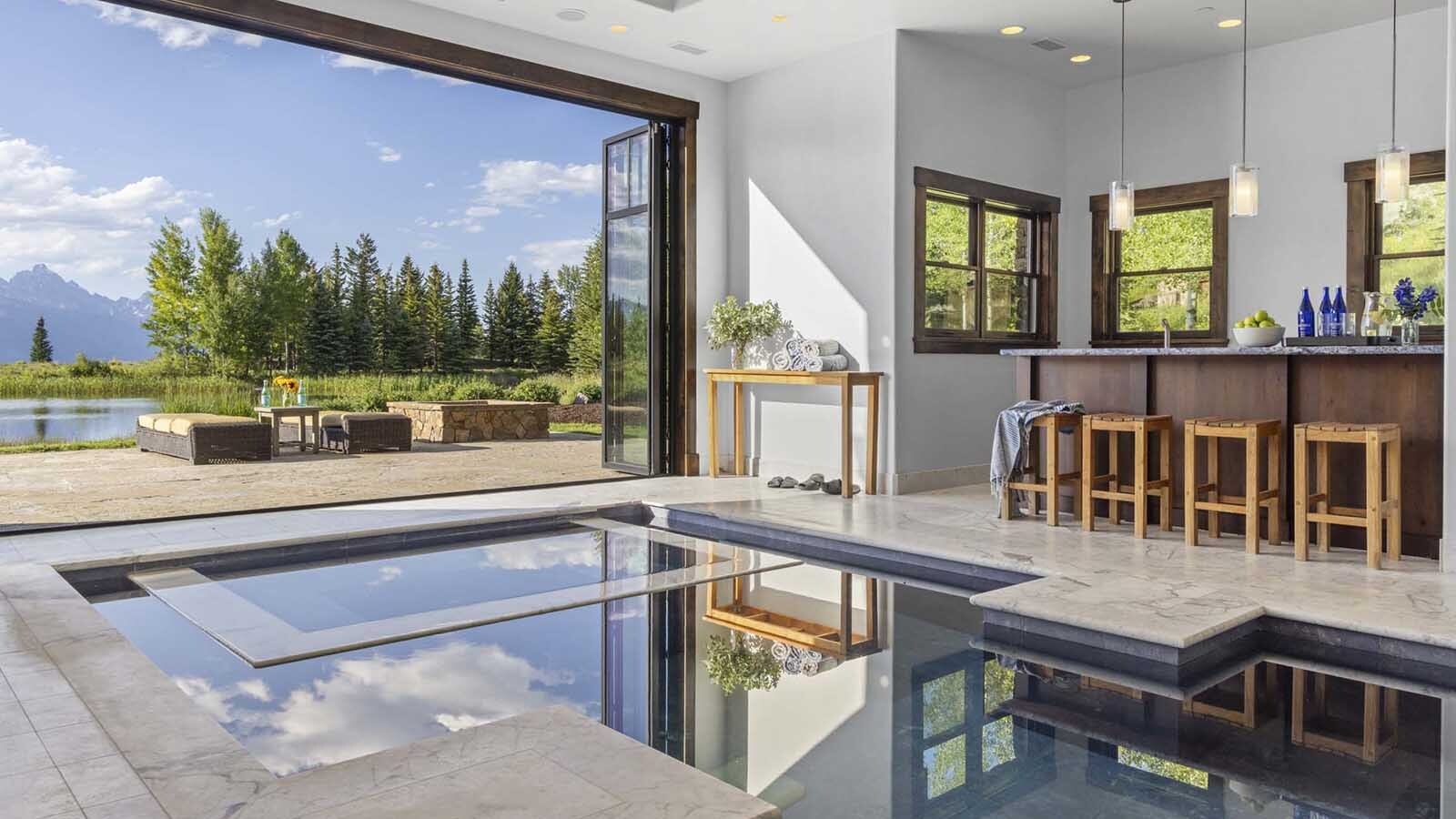 Jackson caps habitable space on a given property at 8,000 square feet. But at $40 million, Riva Ridge Reserve far exceeds that. Grandfathered entitlements mean its 18,378 square feet of living space are something you couldn’t build today.