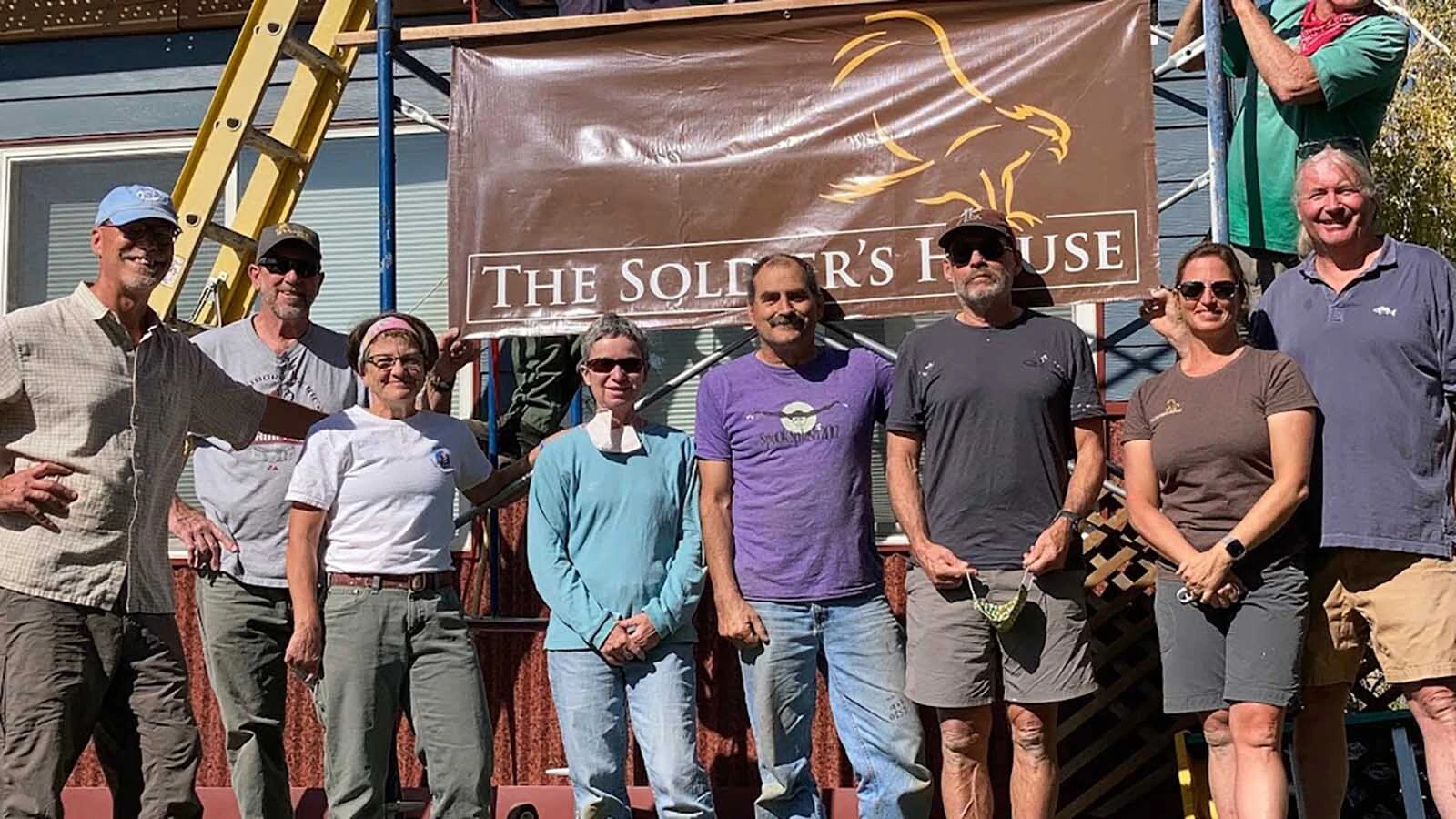 The Soldier’s House mission includes help fix veterans homes.