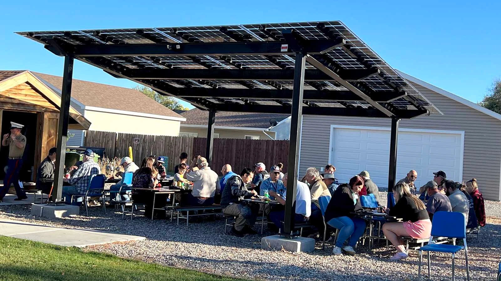 One of the goals of The Soldier’s House is to prevent veterans from isolation by promoting gatherings.