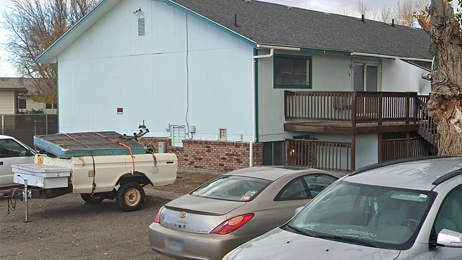 The appartment complex where a fatal shooting happened in Riverton in the early morning hours of March 3, 2026.