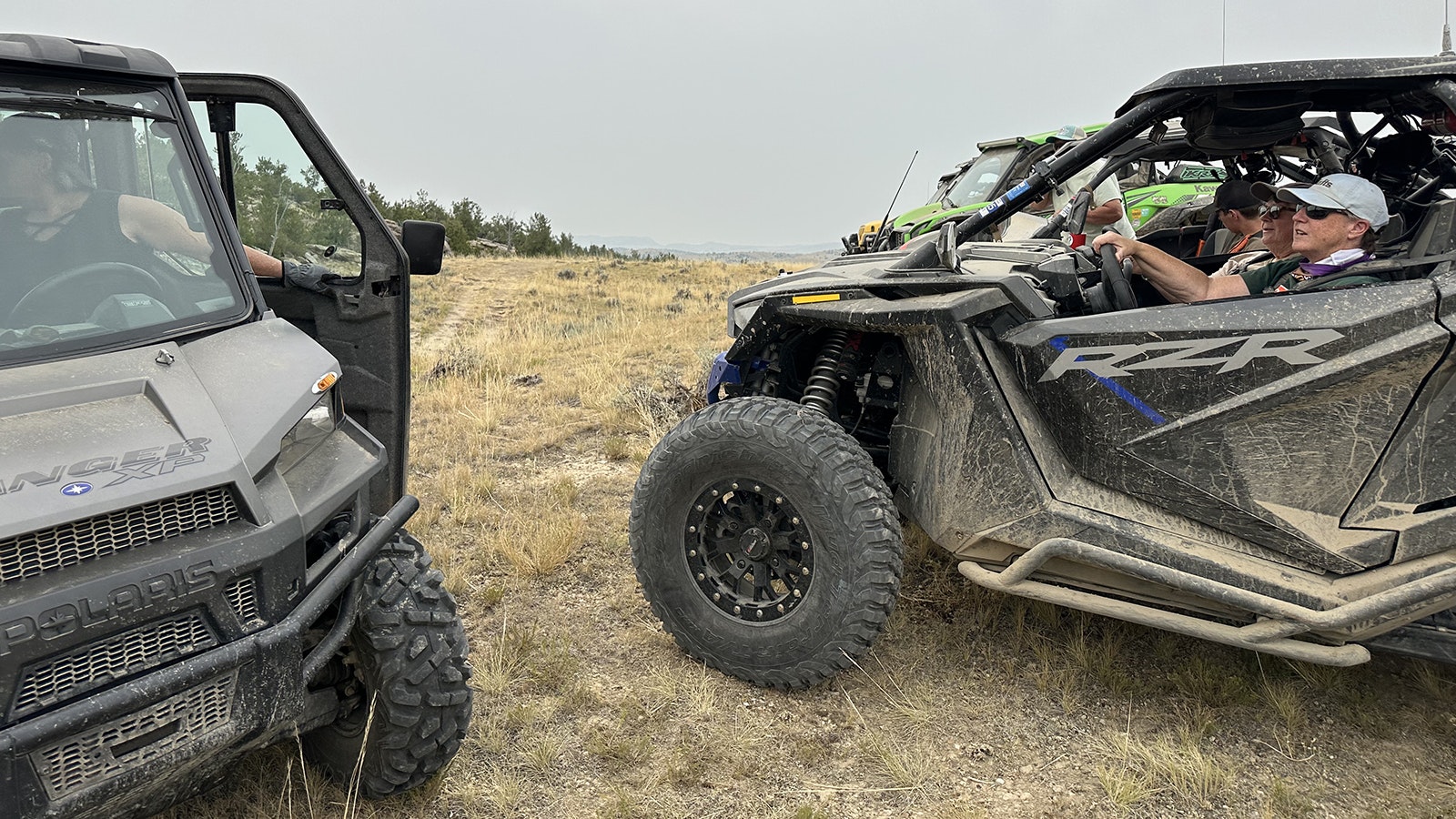 On the Jeep Tour of Wagonhound Off-Road Park, Thermopolis, Wyoming.