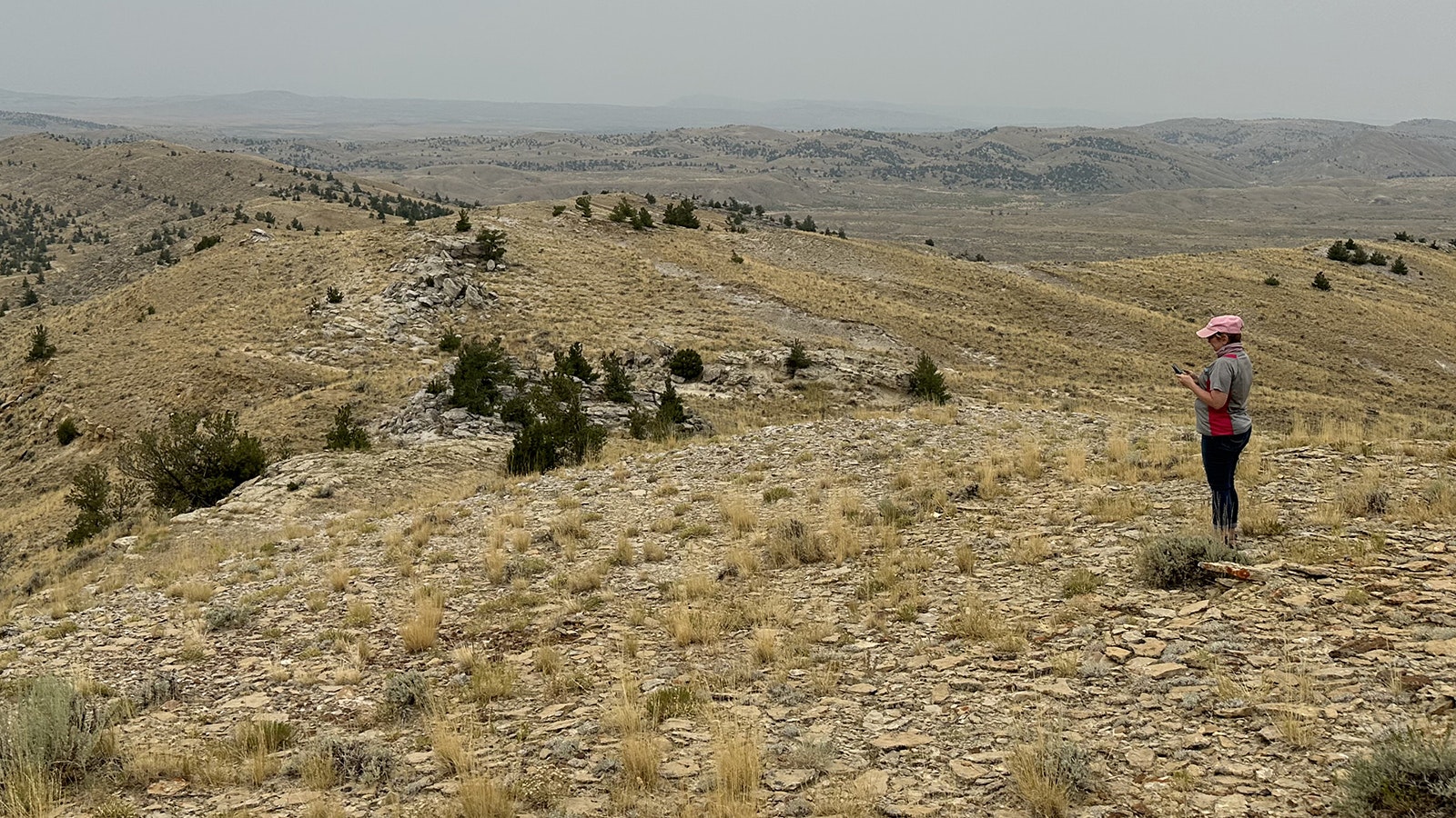 The view of remote Hot Springs County from the summit of the Wagonhound Off-Road Park.