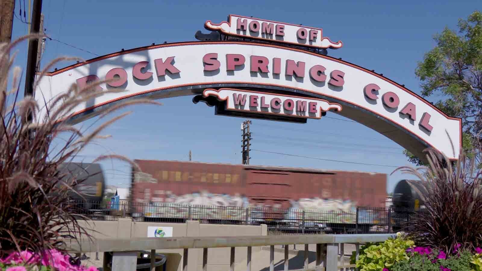 The Rock Springs Coal sign can be seen downtown on display. Beyond the local museum, this sign is one of the few obvious clues that Rock Springs used to be a coal mining powerhouse in the region.