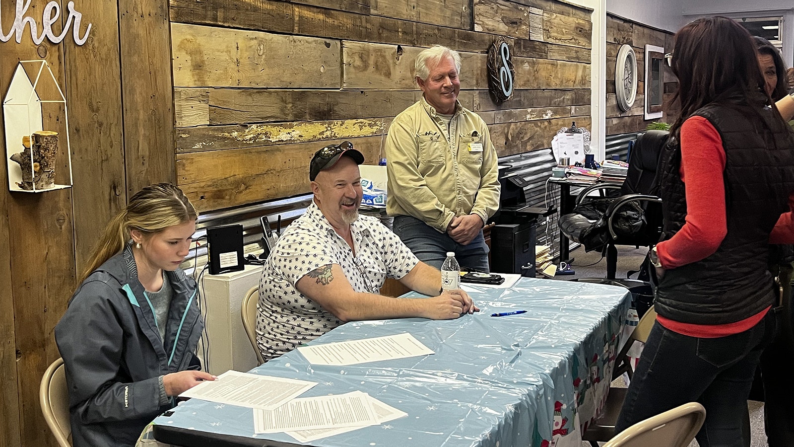 State Sen. John Kolb, R-Rock Springs, listens to Sweetwater County residents about their concerns over the controversial BLM Rock Springs Resource Management Plan.