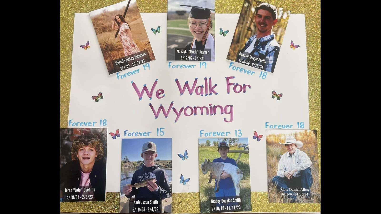 Rock Springs teens lost to suicide are honored in memorium.