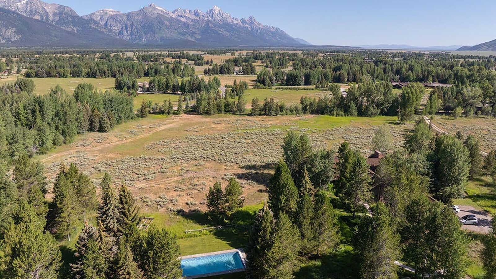 The Rockefeller family has owned a remote retreat with unparalleled Grand Teton views for going on a half-century. The property has just hit the market for $12.9 million.