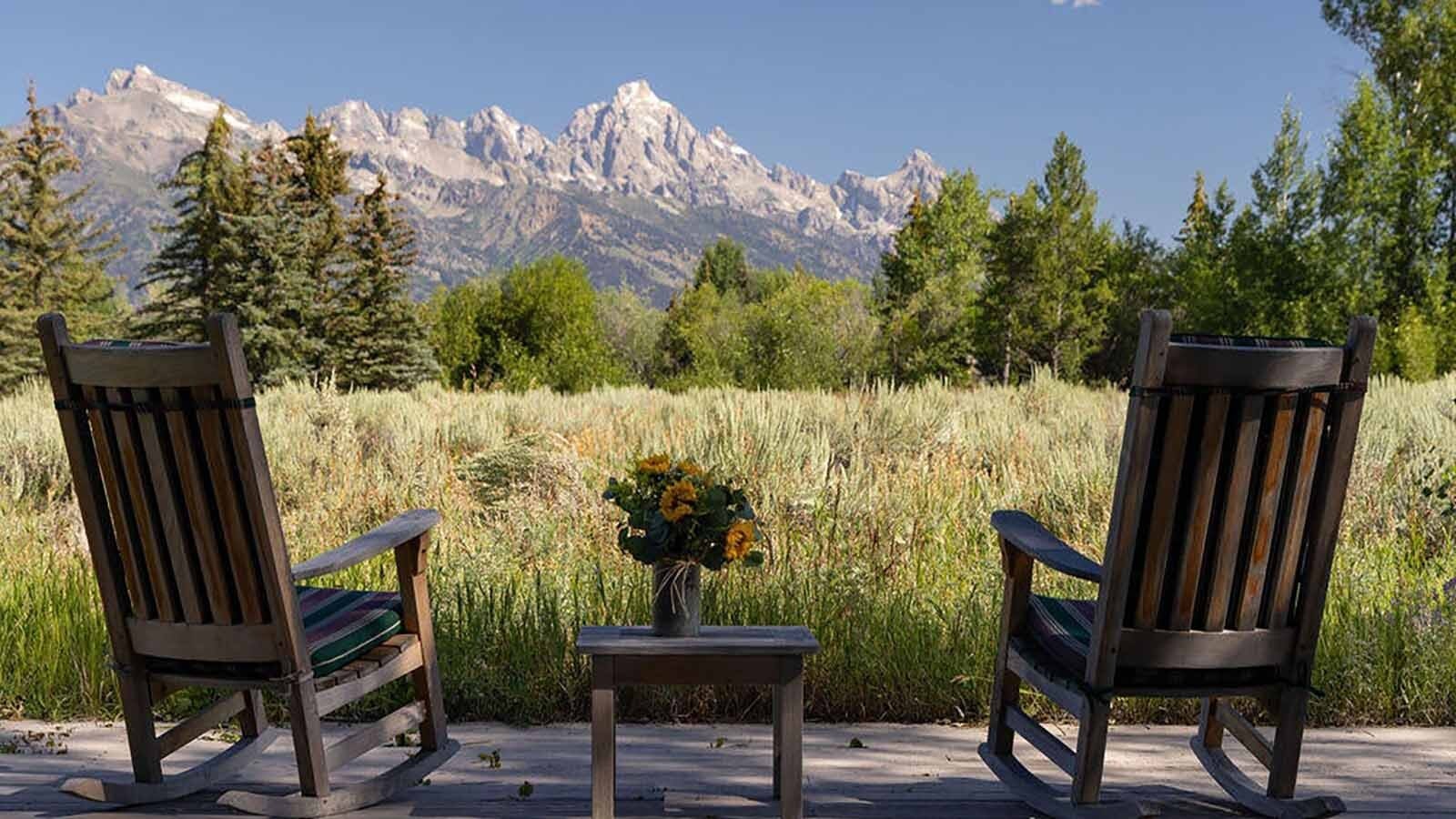 The Rockefeller family has owned a remote retreat with unparalleled Grand Teton views for going on a half-century. The property has just hit the market for $12.9 million.