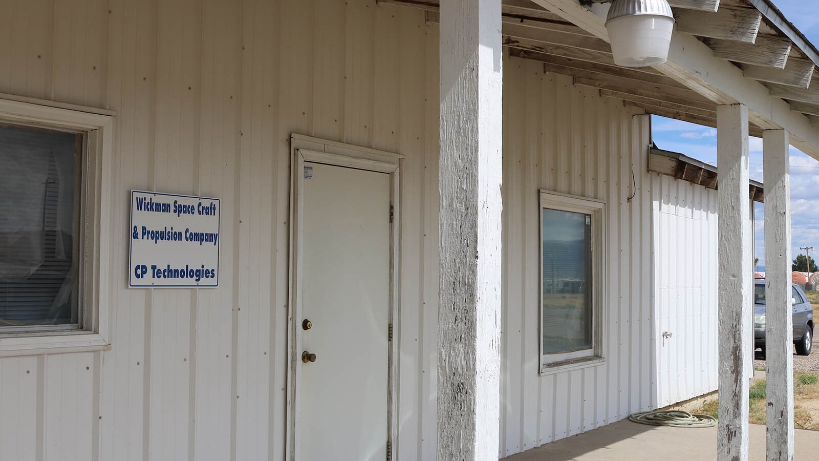 Wickman Spacecraft & Propulsion Company is located at Casper/Natrona County International Airport.