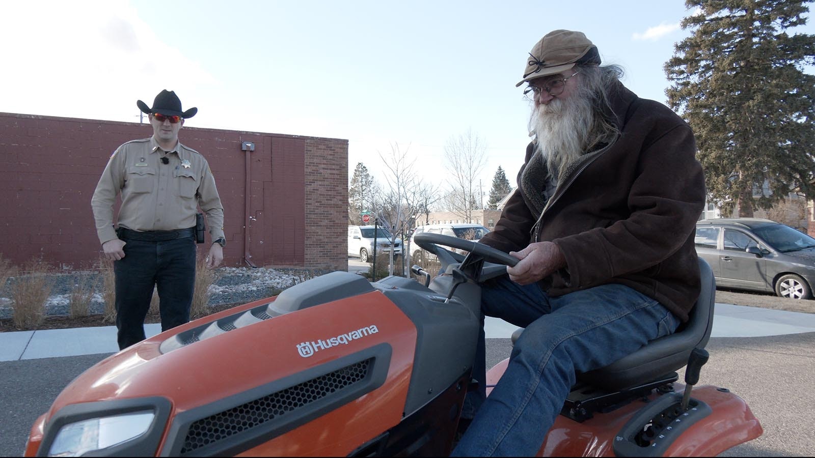 In a “WKRP In Cincinnati”-inspired test, Cowboy State Daily columnist Rod Miller demonstrated the dangers of drunk driving. On a closed-course demonstration hosted by the Laramie County Sheriff’s Office, he took shots and drove a riding lawnmower through cones.