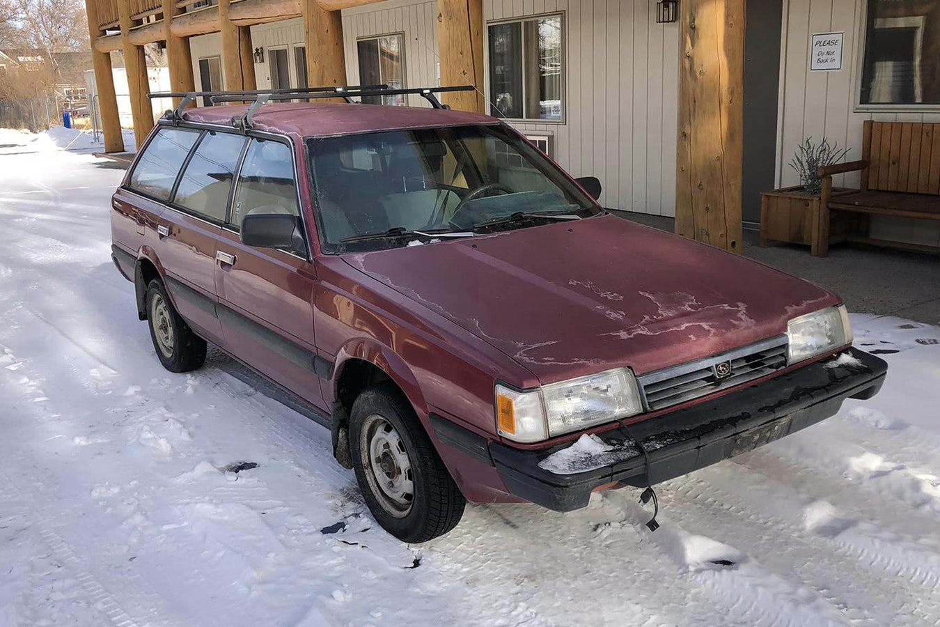 This 1994 Subaru, "Ron Suburgundy," is epically undersold by its owner in Cody, Wyoming.