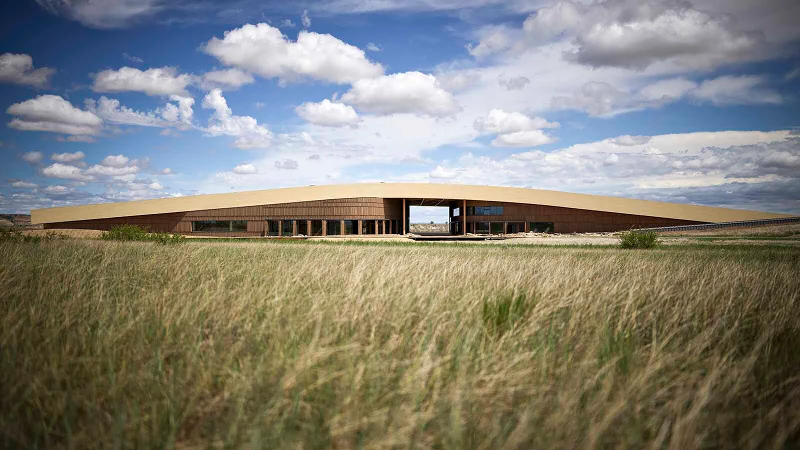 The new Theodore Roosevelt National Library in North Dakota offers a winding and interactive high-tech journey through the extraordinary life of America's 26th president. The building fits seamlessly into the prairie landscape that lured Roosevelt West.
