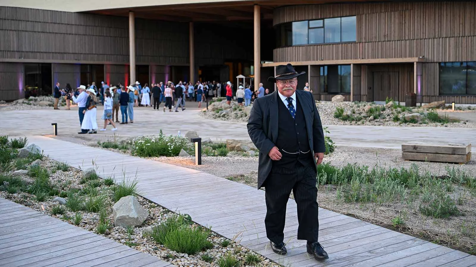 The new Theodore Roosevelt National Library in North Dakota offers a winding and interactive high-tech journey through the extraordinary life of America's 26th president. The building fits seamlessly into the prairie landscape that lured Roosevelt West.
